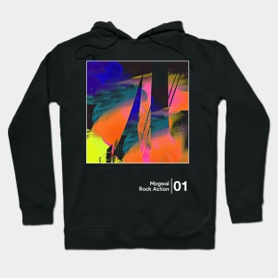 Mogwai - Rock Action / Minimal Style Graphic Artwork Hoodie